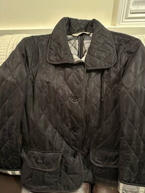 Burberry Black Quilted Puffer Jacket